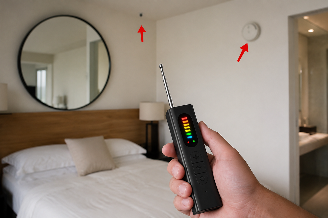 ¿Son legales las cámaras ocultas en Airbnb y hoteles?