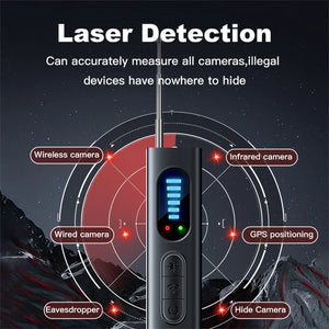 Detector de Cámaras Ocultas y Rastreadores GPS – Protege tu Privacidad en Viajes y Airbnb